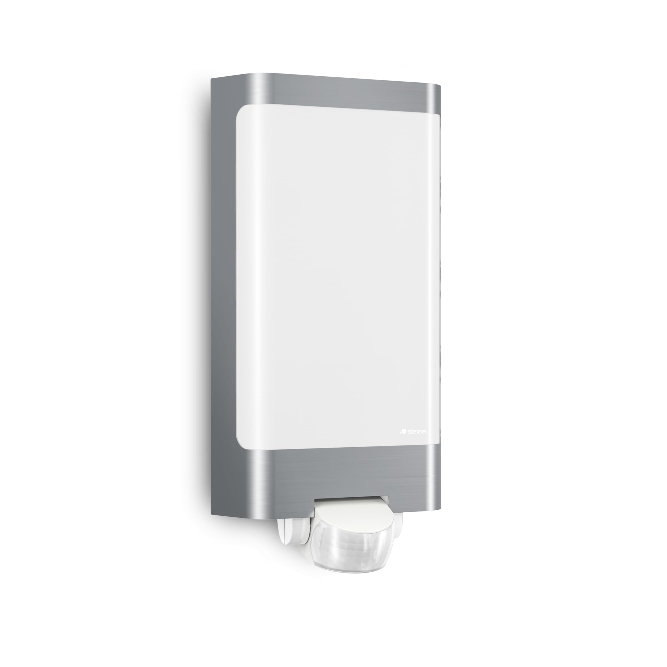 Steinel luminaire extérieur L 240 LED inox - applique murale LED - détecteur de mouvement 180° - portée 10m - puissance 7 -5W