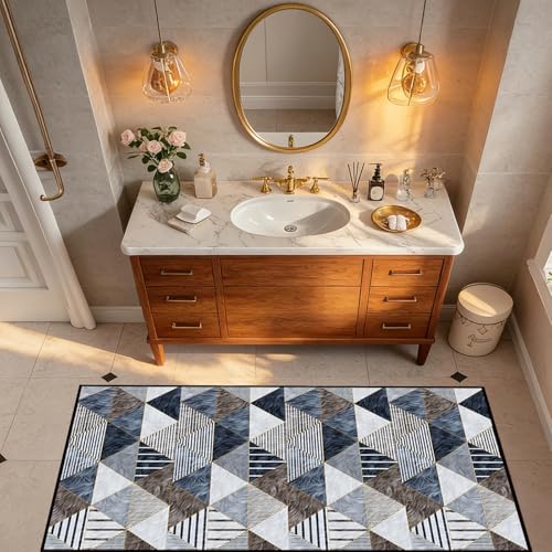 Tapis cuisine devant évier au design abstrait moderne pour sublimer votre intérieur