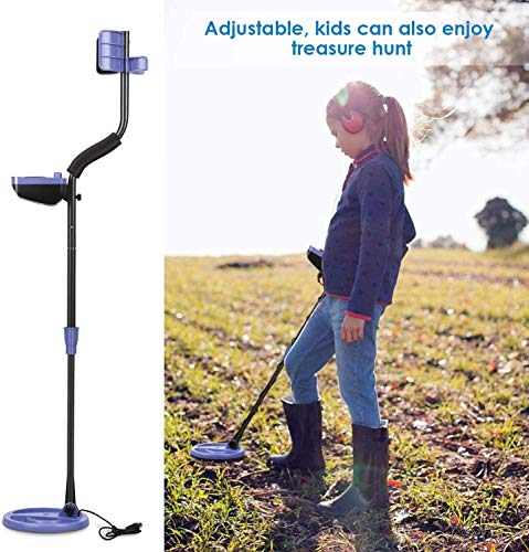 INTEY Metal Detector, Included Shovel and Carrying Bags, High-Accuracy Metal Finder with Waterproof Search Coil, Sound Prompt, Depth Indicator, Easy for Adults and Kids to Treasure Hunting - Thumbnail 3