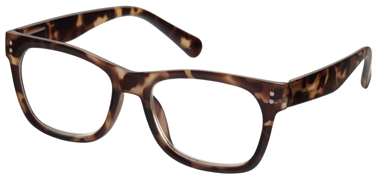 Remaldi Stockholm Reading Glasses, Bark, 1.25