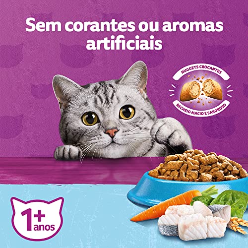 WHISKAS Ração Peixe Gatos Adultos Castrados 2,7 kg