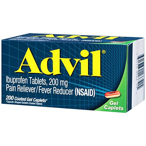 image for Advil Coated Gel Caplets, Pain Reliever and Fever Reducer, Ibuprofen 2
