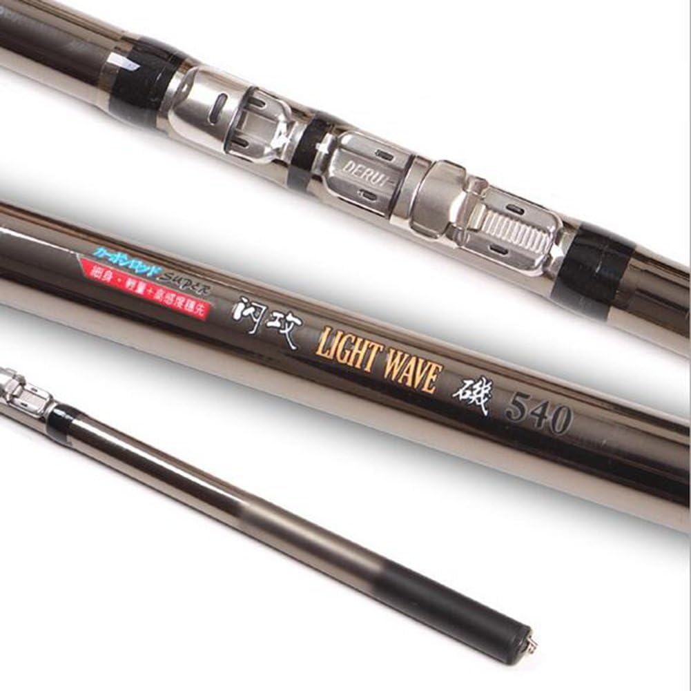 Poszycie Super Twardy Słup Korpus Carbon Wędka O Długim Przekroju Ultralekka 3,6/4,5/5,4 Metra Hd Pole Sea, 3.6M