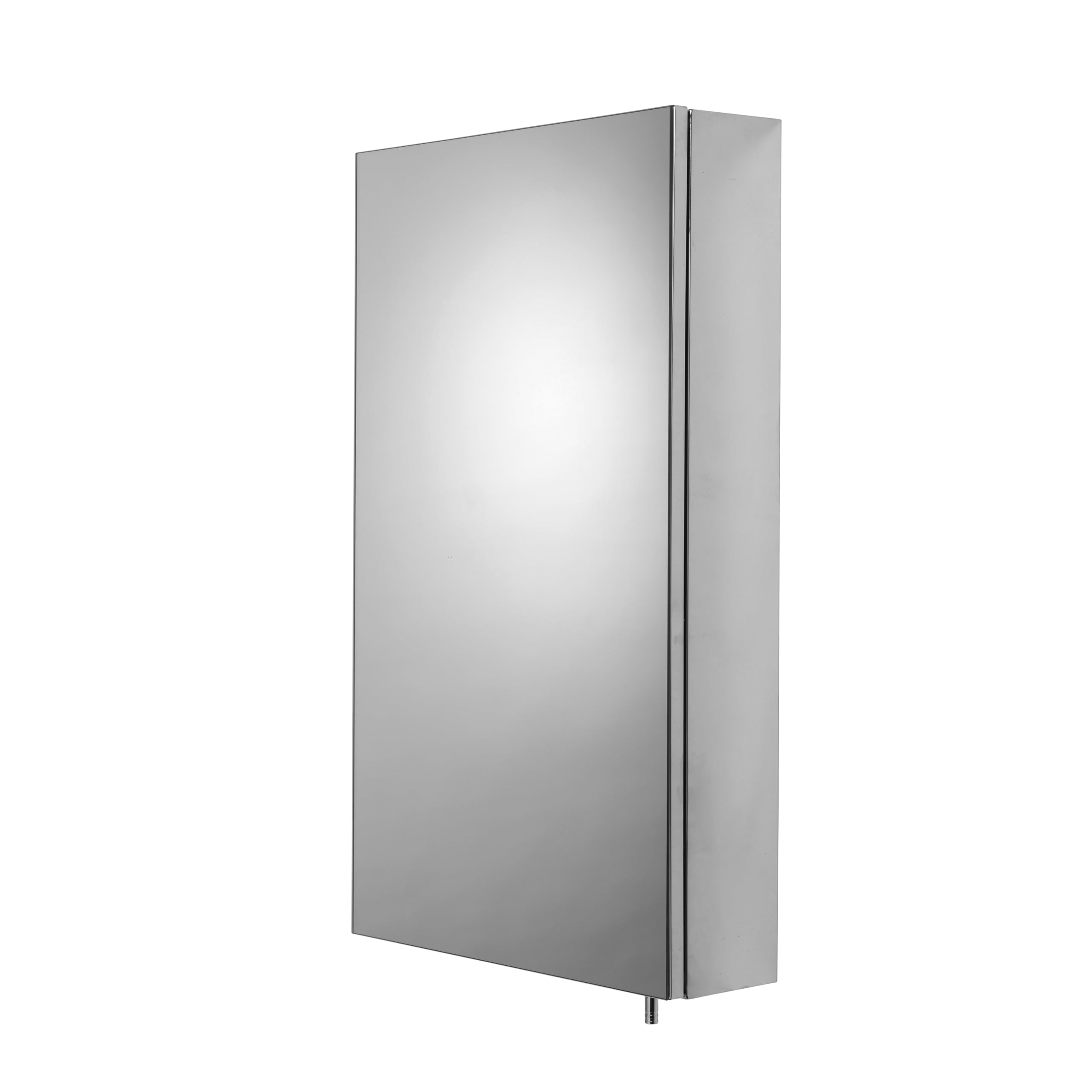 Croydex Stainless Steel Colardo Bathroom Mirror Cabinet – East To Install Bathroom Wall Cabinet With Adjustable Shelf, And Fully Assembled (67X38cm