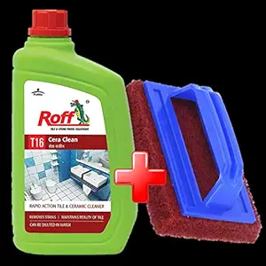 Roff Cera Tile Cleaner,500 ml Floor and Ceramic Tile Cleaner,500 ml Concentrated Liquid for Tough Stains,Multi-surface Floor and Tile Cleaner -(Roff Tile Cleaner 500)