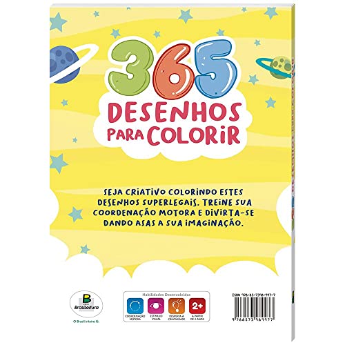 365 Desenhos para colorir (Amarelo)