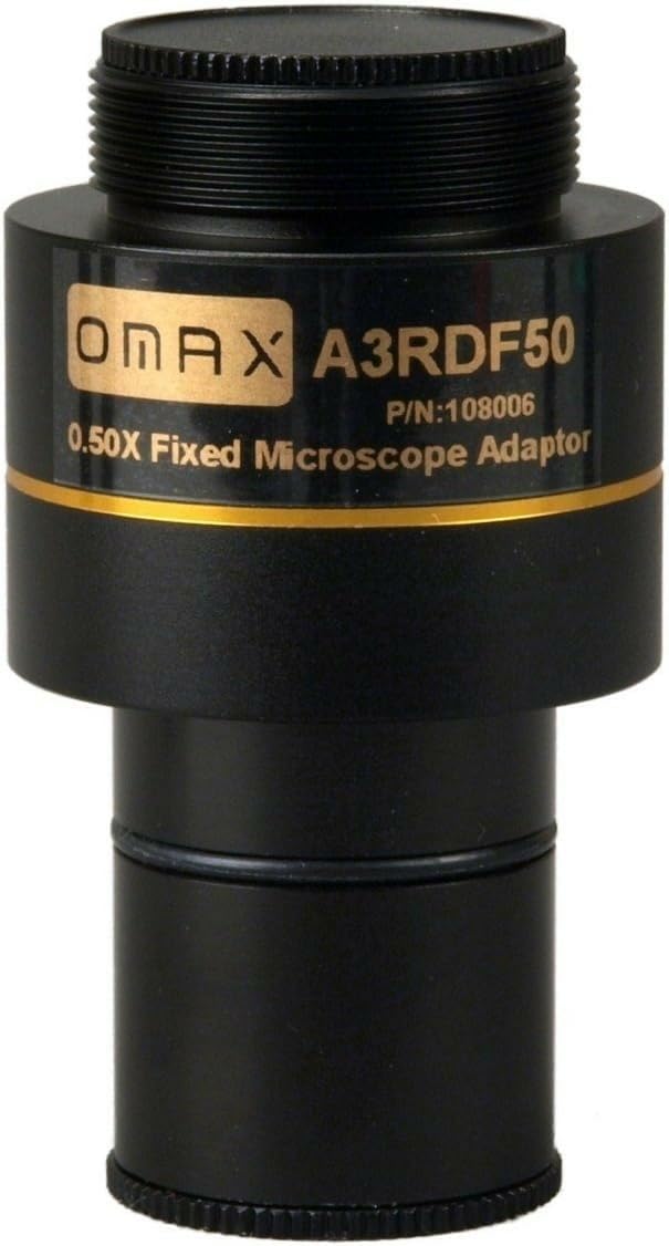 OMAX 0.5X Reduction Lens for Microscope Camera