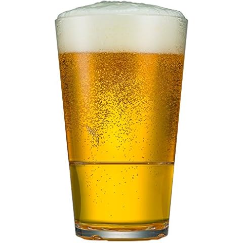 Drinique Caliber Cooler Unbreakable Tritan Tumbler Glasses, 22 oz. (Set Of 4), Clear,CAL-CO-CLR-4 Cover