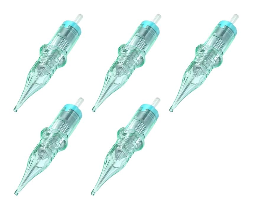 Thunderlord Cartridge Tattoo Needles for Pen Machine | Sterile Disposable Cartridges for Professional Tattoo Artists (Pack of 5) (1003RL)