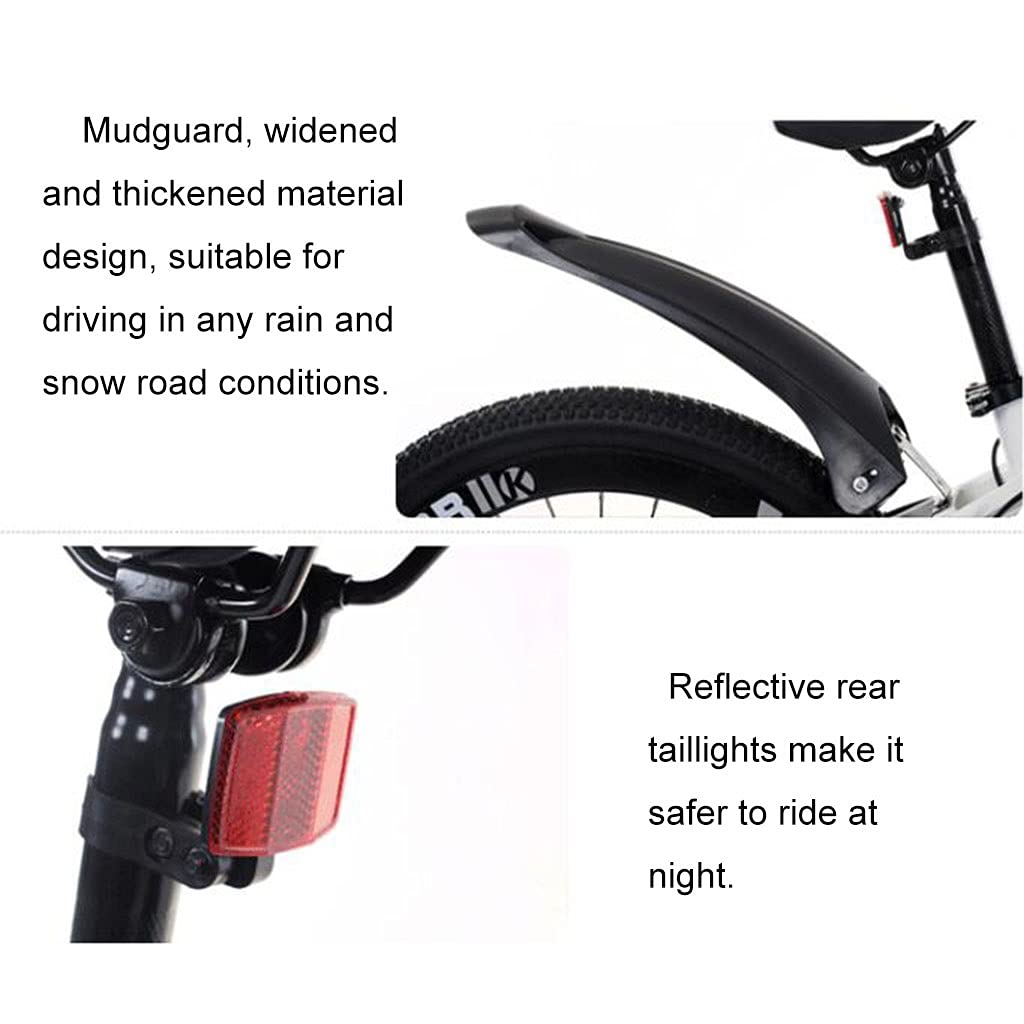 Bicicletas para niños Bicicleta de montaña de 21 velocidades de Velocidad Variable para Hombres y Mujeres Adecuada para Conducir en Cualquier condición de Lluvia y Nieve (Color : White+Red, Size : 2