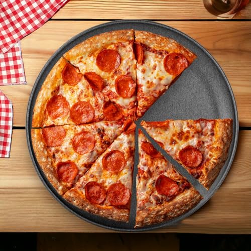 ProBake Nonstick Pizza Baking Pan, 16 Inches, Charcoal - Image 5