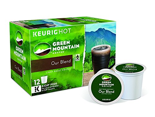 Image of Green Mountain Coffee Roasters Our Blend, Single-Serve Keurig K-Cup Pods, Light Roast Coffee, 72 Count