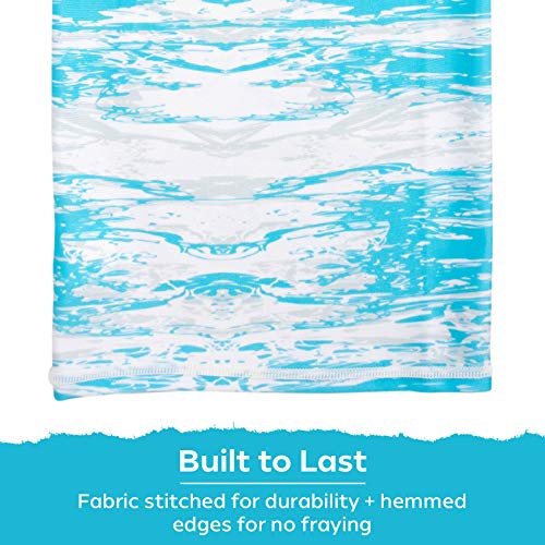 WindRider FPS 50+ Polaina de pescoço, máscara de rosto – Proteção solar para pesca, Glacial Lake, Me