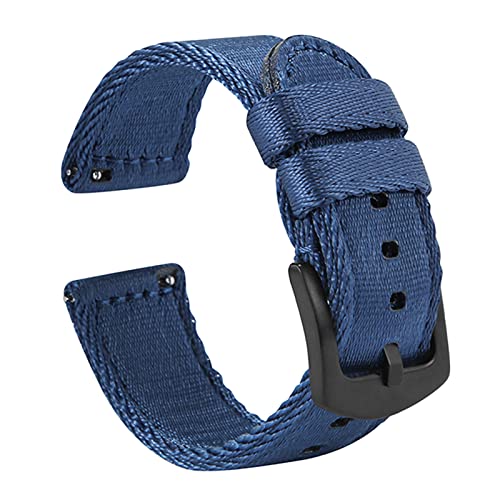 WOUKUP Military Quick Release Nylon Watch Bands Premium Seat Belt Material Watch Strap 18mm 20mm 22mm Watchband for Men and Women