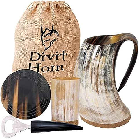 Divit Authentisches Wikingerhorn | Der Archaische Bierkrug Cover