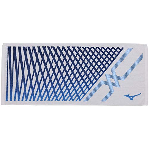 スポーツタオル 今治タオル フェイスタオル 箱入り 日本製 ホワイト/ブルー 日本 F