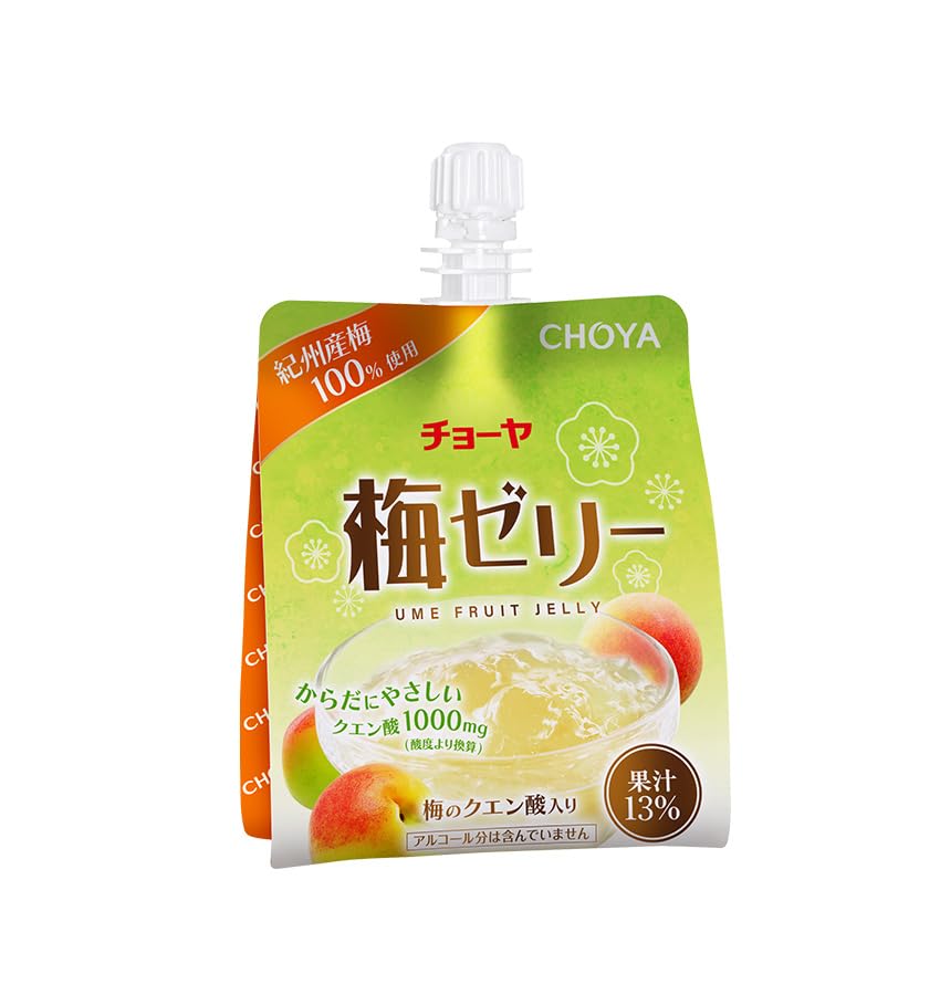 梅　　ゆいまーる　 Amazon.co.jp: チョーヤ 梅ゼリー 180g 1箱30個入り 』 13%紀州