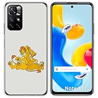 Tumundosmartphone Cover In Gel TPU Per Xiaomi Redmi Note 9 – Stampa UV LED Diretta – Disegno Leone – Prodotta In Spagna