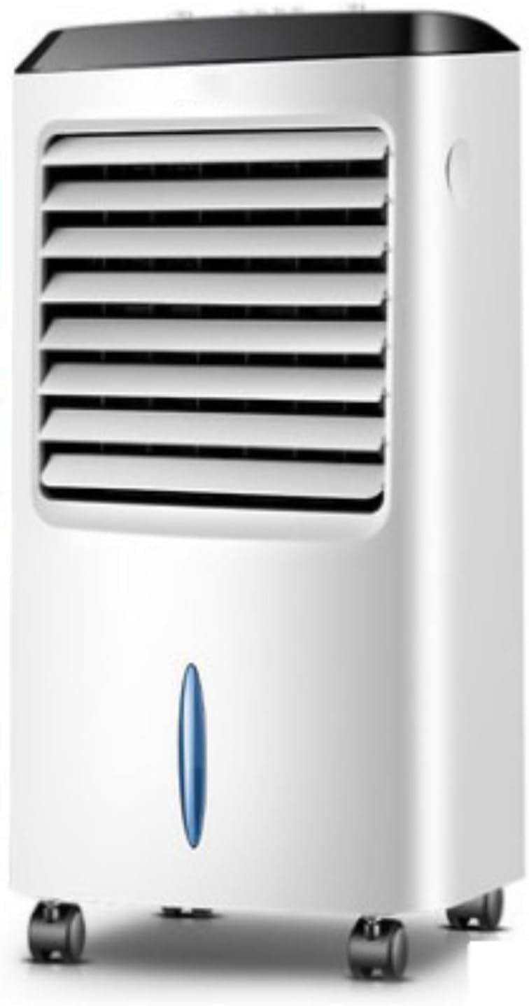 ZHENCHAO Swamp Cooler Air Conditioner Evaporative Cooler with 10L Tank, 60° Oscillation, 8H Timer, 3-Mode 3-Speed, Portable AC for Bedroom Office