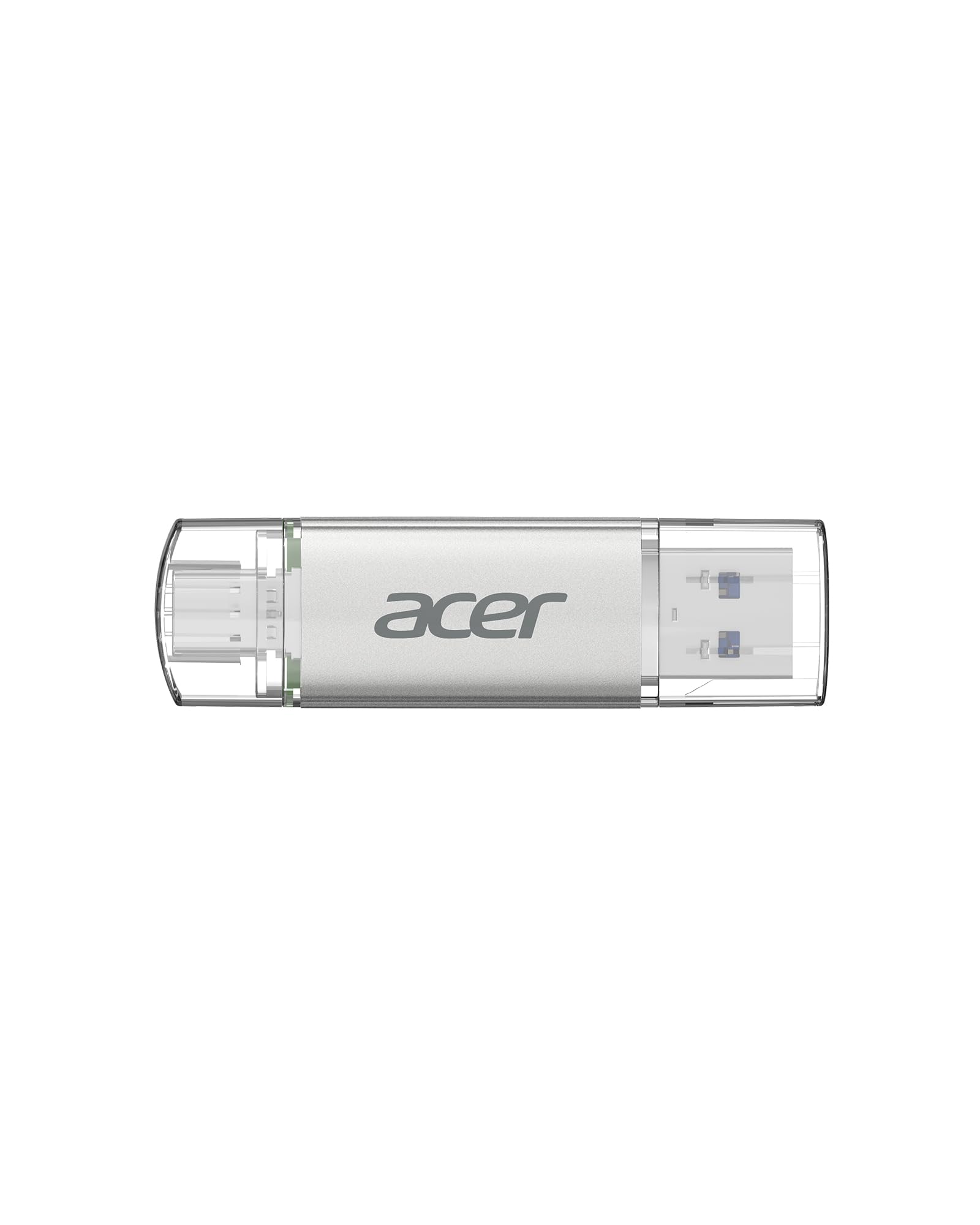 Acer USB Flash Drive UT300 256GB USB 3.2 Gen1 Up to 150MB/s with Dual Port Type-A & Type-C Flash Drive for PC/Laptop/MacBook/Smartphone