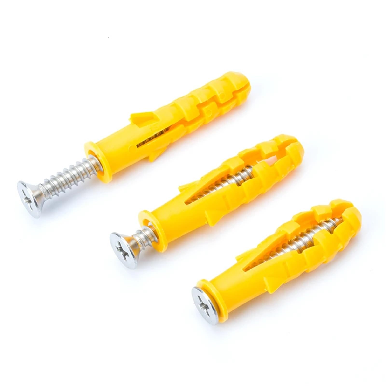 Anclajes de pared tubo tornillo metal ABS PE