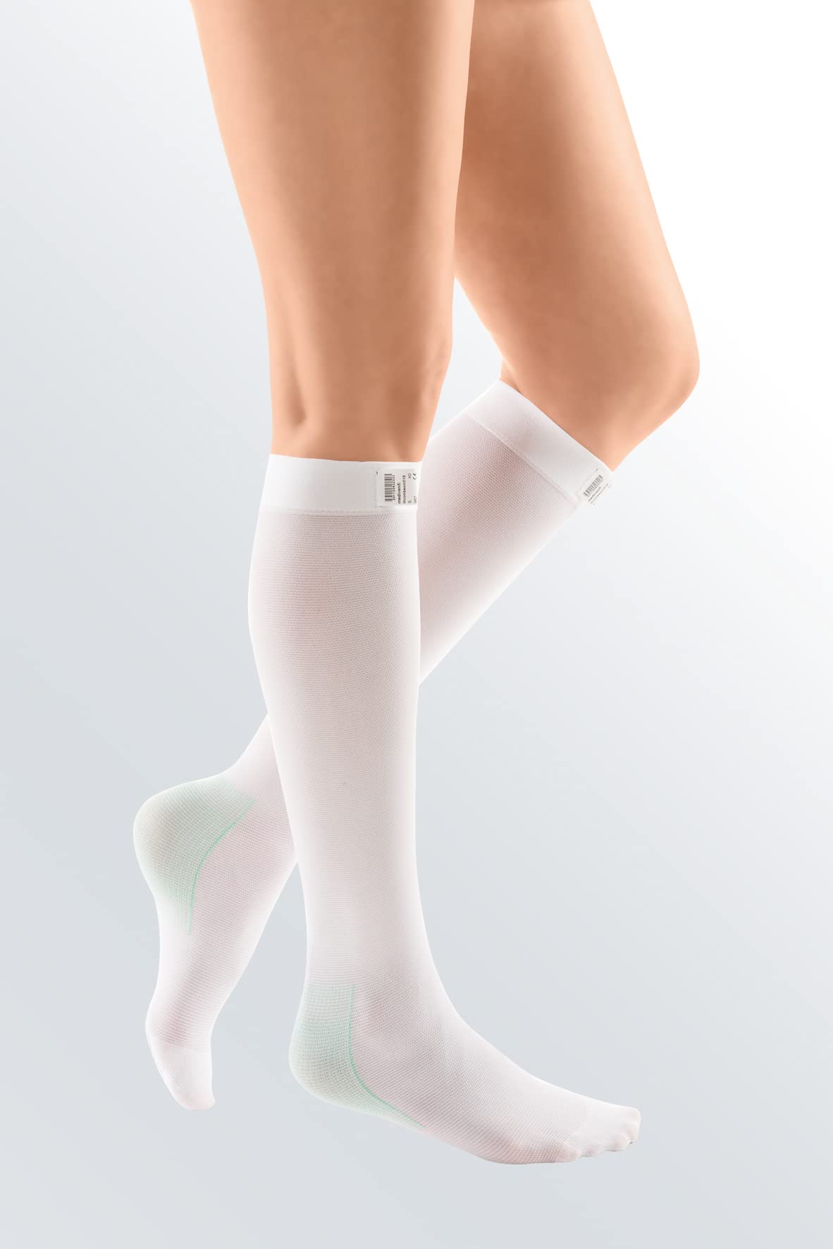 Mediven Thrombexin (Anti-​Embolism) 18 mmHg Knee High CT : White X-​Large 91374 by Medi