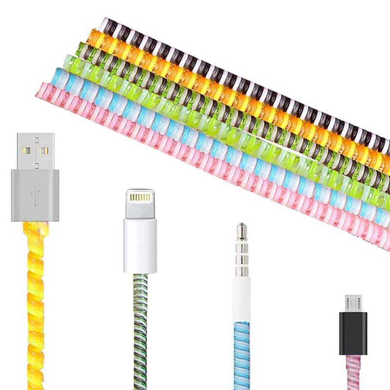 Linnet Spiral Triple Color // [ 3 Pcs] 1 Meters Cable Cord Charger Protector/Organizer Saver Winder for Charging Cables & Earphones Full Size (Pack of 3) Color May Vary (B0C4HZK6JF) Amazon Price History, Amazon Price Tracker