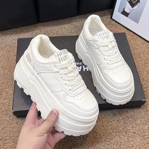 Chunky Sneakers for Women 3-Inch Platform Fashion Casual Shoes Comfortable Walking2