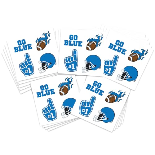 Sports Spirit Temporary Tattoos / 100 Mini Team & School