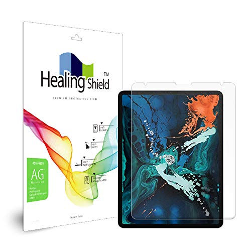 Healingshield �X�L���V�[���t���ی�t�B���� Screen Protector Anti-Fingerprint Anti-Glare Matte Film Compatible with Apple iPad Pro 2018 3rd Gen