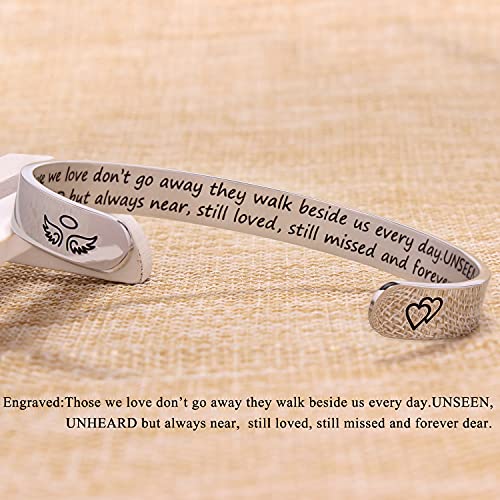 Btysun Bracelets for Women Mothers Day Bracelet Gifts from Daughter Inspirational Gifts for Women Graduation Gifts for Her Motivational Birthday Cuff Bangle Friendship Personalized Mantra Jewelry…