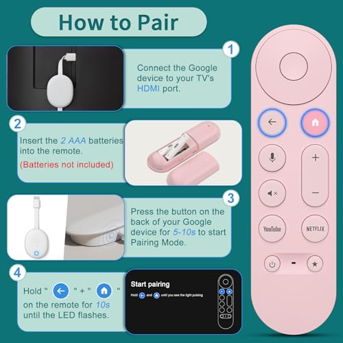 Image of Voice Replacement for Google Chromecast TV Remote
