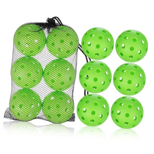 Balones de práctica huecos BESPORTBLE de 40 agujeros para béisbol y golf, pack de 12 unidades 1