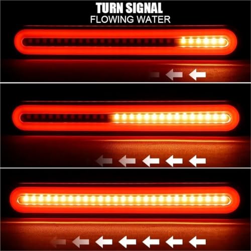 Clignotants fluides 3 en 1 LED HRTLSS à défilement dynamique 125mm - 5