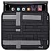 Cocoon CPG36BK GRID-IT!® Wrap 10 Tablet Accessory Organizer (Black)