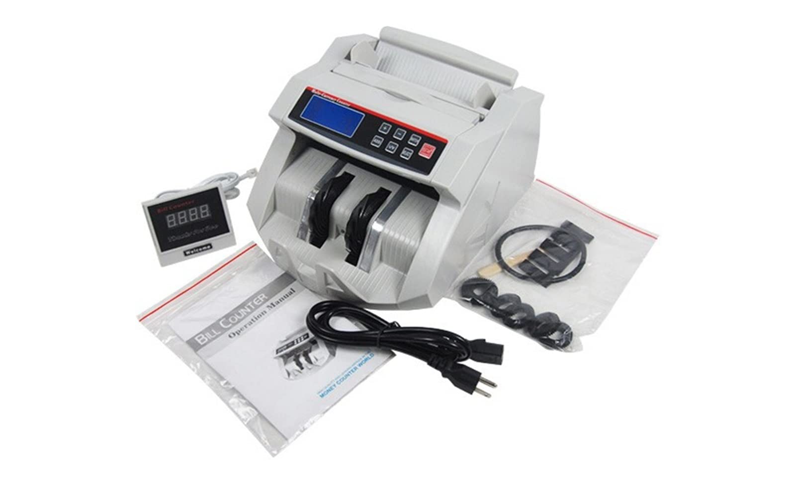 Macchina Conta Banconote, Bill Counter, Money Machine Banca in contanti a buon mercato for le valute di carta e polimeri con funzione di conto delle fatture UV/Mg/IR