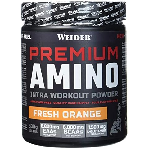 Weider Premium Amino Intra Workout mit EAA/ BCAA, Fresh Orange Cover