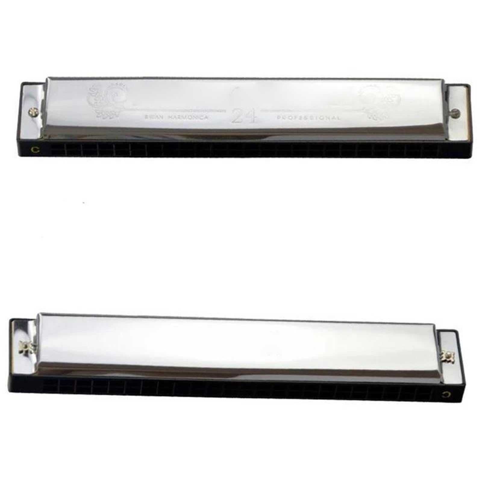 principianti armonica 24 Fori Tremolo Armonica A Bocca Ogan Armonica A Bocca Chiave Di C Arpa Strumento A Fiato Tremolo Mond