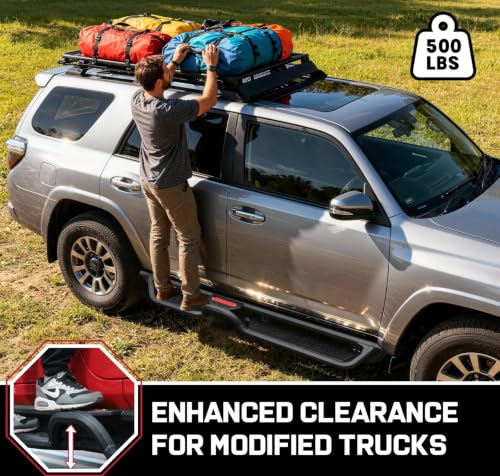 Image of COMNOVA Two-Stairs Running Boards Side Steps for 2025 2026 Toyota 4Runner