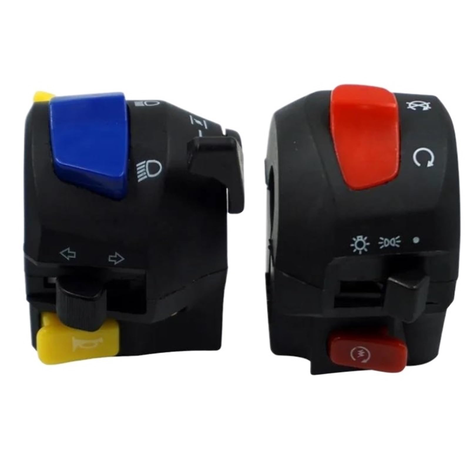 Commandes de guidon 22 mm avec double accélérateur et coupe-circuit pour Suzuki - 7