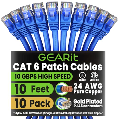 GEARit Cat6 10-Pack