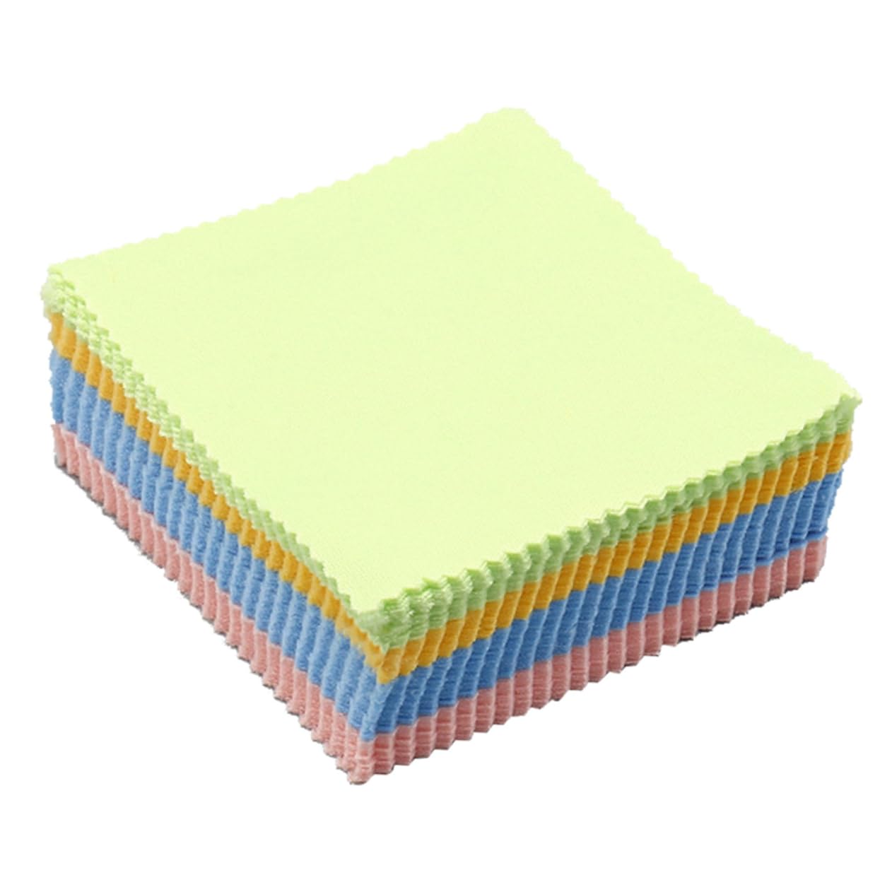 Healeved 500pezzi Panni Microfibra Per Occhiali Salviette Per Pulizia Lenti Per Elettronica e Superfici Delicate