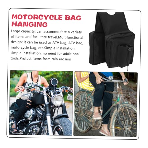 ABOOFAN Bolsa delantera para motocicleta ATV con gran capacidad organizadora y material de alta resistencia para uso al aire libre miniatura 4