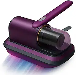 Aspirador Portátil Antiácaro UV Sem Fio – Filtro HEPA Esterilização 99,9% USB Bivolt – Para Colchões Sofás e Estofados Proteção Contra Alergias