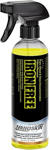 Miniatura 8 de Removedor de la marca Nanoski Iron Free, para desinfección de pintura, llantas y vidrios de autos, 1 galón