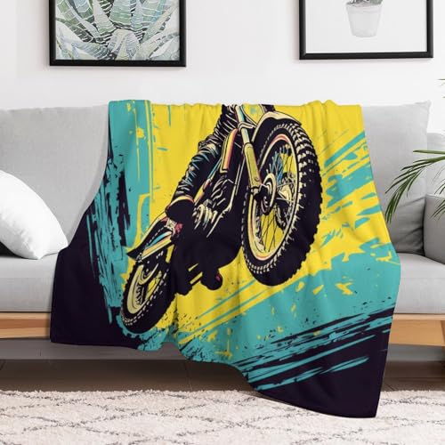 Manta de franela estampada 3D de 130x180 cm suave para sofá 3