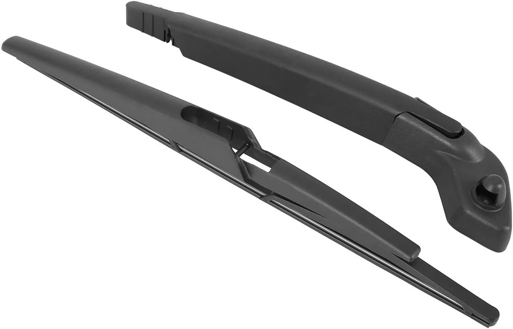 X AUTOHAUX Rear Windshield Wiper Blade Arm Set for Volvo V70 2003-2007 - 390mm 15inch