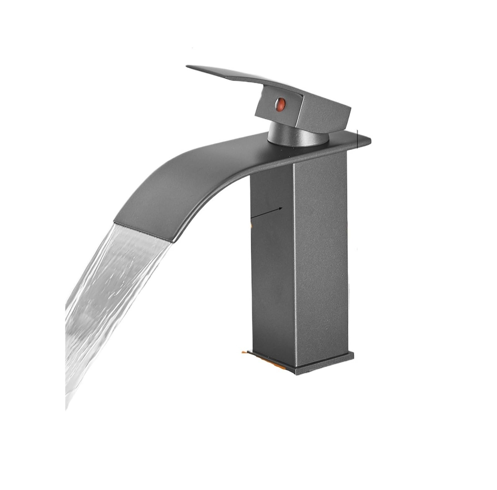 Robinet de vanité cascade pour une salle de bains zen et épurée