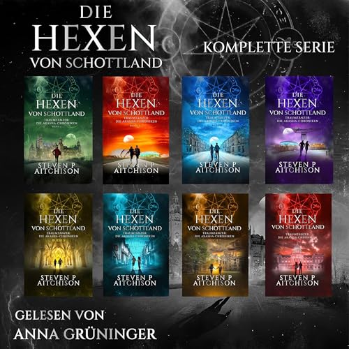 Die Hexen von Schottland: Die Komplette Series Bände 1-8