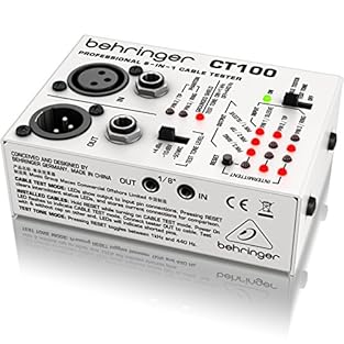 Microprocessor-controlled cable tester featuring 3 modes: cable and installed cable test plus test tone mode Accepts all standard connectors: XLR, TRS (1/4", 1/8", TT), RCA and MIDI Super-easy operation with intuitive LED display Continuity check and...